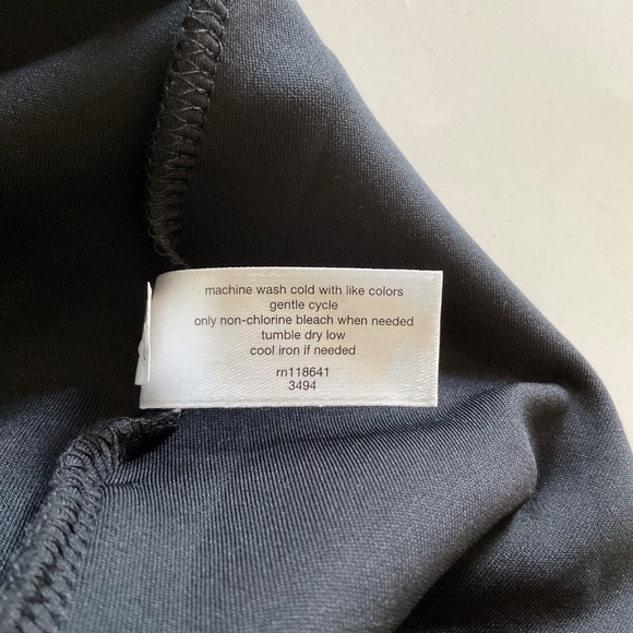 Lane Bryant Journey Elastic Tie-Waist Wide Leg Jumpsuit Sz 30/32 keyhole back - Picture 13 of 16